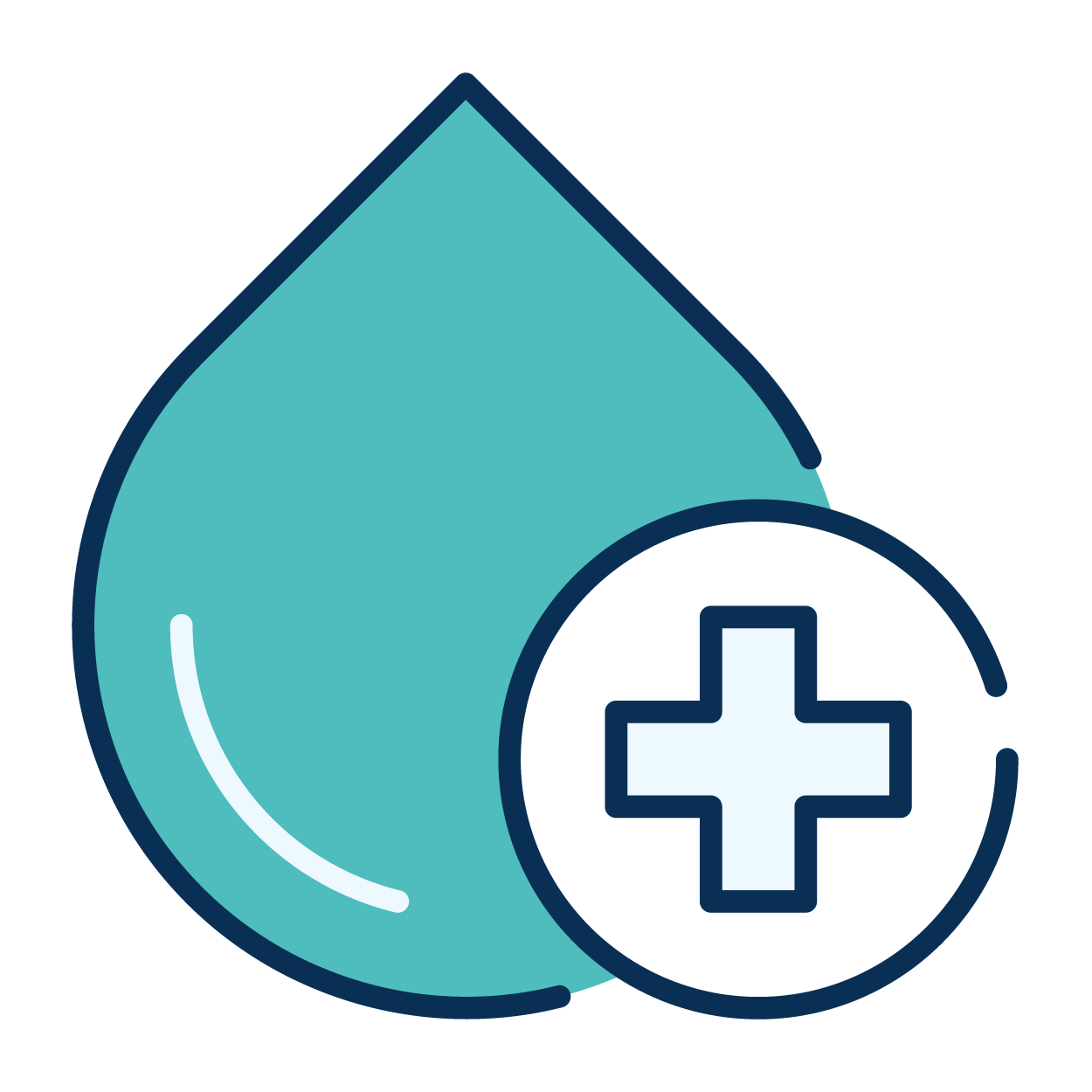 Icon für Diabetologie Tropfen Plus